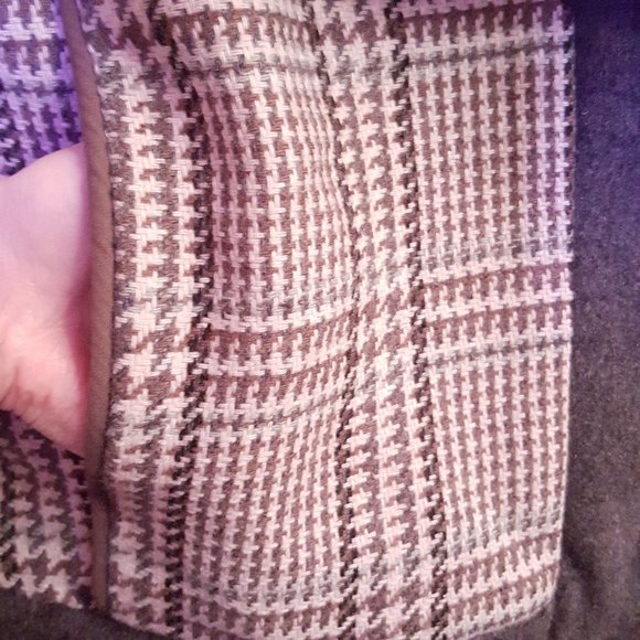 Wool Button Jacket Medium [80% Wool] Made In Canada - Picture 8 of 14